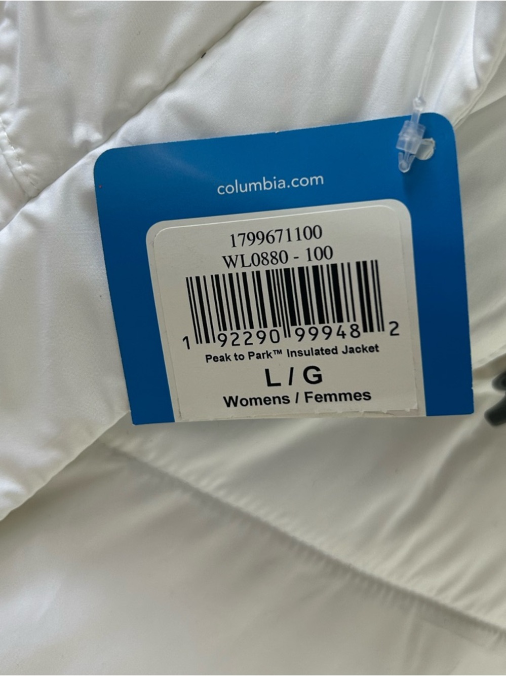 NEW Columbia Peak to Park Insulated Winter Jacket Women's Large - Picture 8 of 12